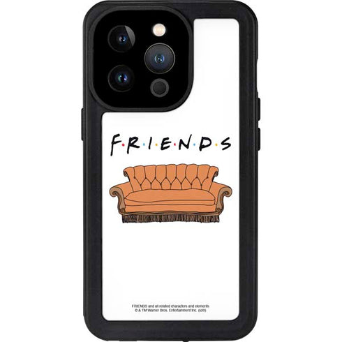 Warner Bros FRIENDS Couch iPhone 15 Pro Waterproof Case