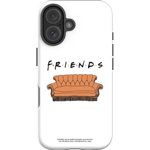 Warner Bros FRIENDS Couch iPhone 16 Impact Case