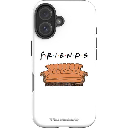 Warner Bros FRIENDS Couch iPhone 16 Plus Impact Case