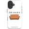 Warner Bros FRIENDS Couch iPhone 16 Plus Impact Case