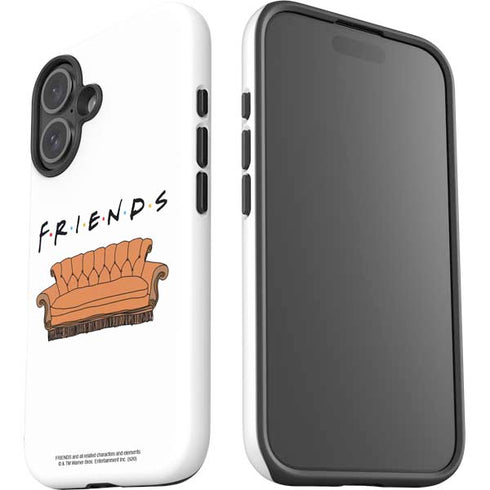 Warner Bros FRIENDS Couch iPhone 16 Plus Impact Case