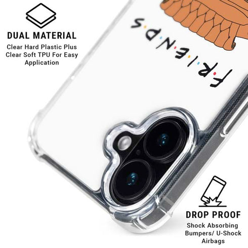 Warner Bros FRIENDS Couch iPhone 16 Plus MagSafe Case