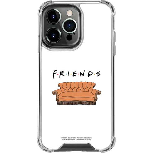Warner Bros FRIENDS Couch iPhone 16 Pro Clear Case