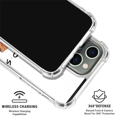 Warner Bros FRIENDS Couch iPhone 16 Pro Clear Case