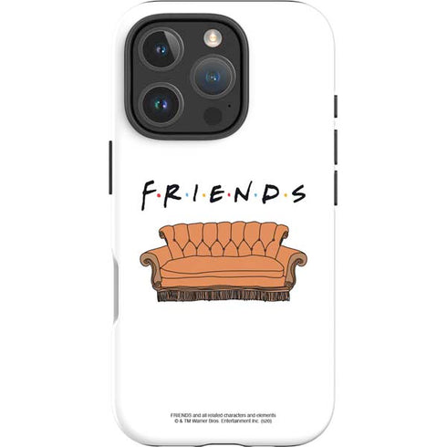 Warner Bros FRIENDS Couch iPhone 16 Pro Impact Case