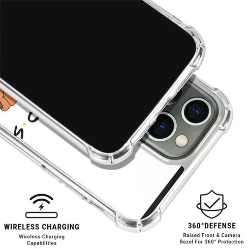 Warner Bros FRIENDS Couch iPhone 16 Pro Max Clear Case