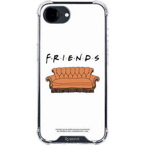 Warner Bros FRIENDS Couch iPhone 16e Clear Case