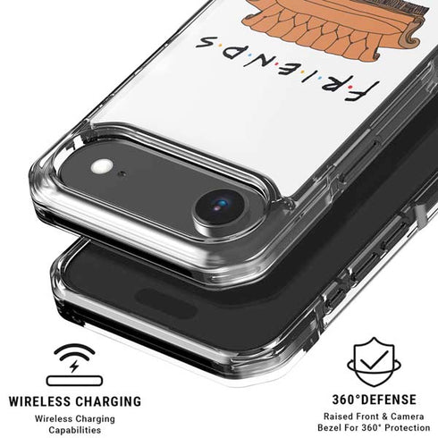 Warner Bros FRIENDS Couch iPhone 17 Air Clear Case