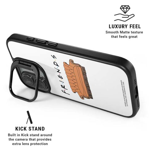 Warner Bros FRIENDS Couch iPhone 17 Kickstand Case