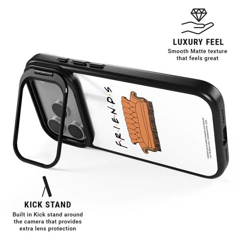 Warner Bros FRIENDS Couch iPhone 17 Pro Kickstand Case