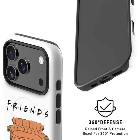 Warner Bros FRIENDS Couch iPhone 17 Pro Magsafe Impact Case