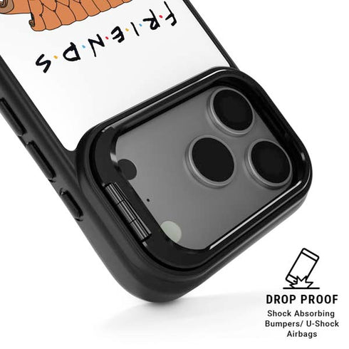Warner Bros FRIENDS Couch iPhone 17 Pro Max Kickstand Case
