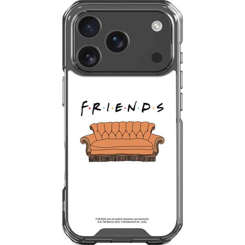 Warner Bros FRIENDS Couch iPhone 18 Pro Clear Case