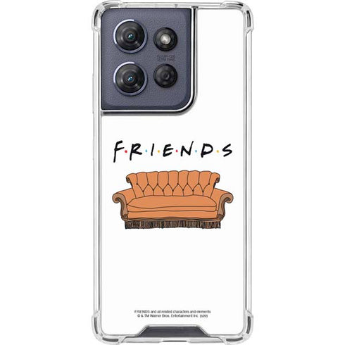 Warner Bros FRIENDS Couch Moto G Play 5G (2025) Clear Case