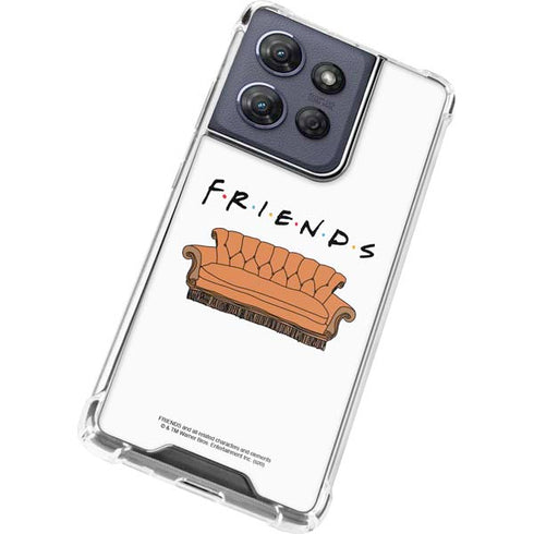 Warner Bros FRIENDS Couch Moto G Play 5G (2025) Clear Case