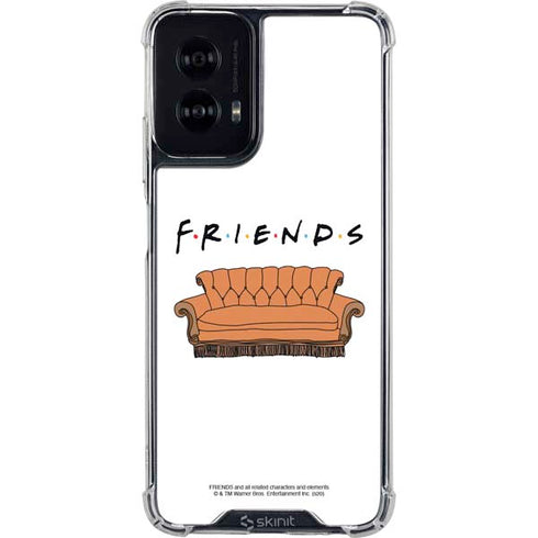 Warner Bros FRIENDS Couch Moto G Power 5G (2024) Clear Case