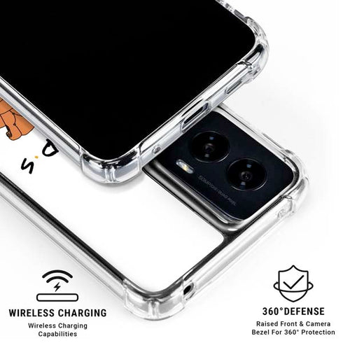 Warner Bros FRIENDS Couch Moto G Power 5G (2024) Clear Case