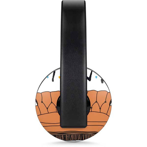 Warner Bros FRIENDS Couch PlayStation 4 Gold Wireless Headset Skin
