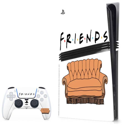 Warner Bros FRIENDS Couch PS5 Pro Bundle Skin