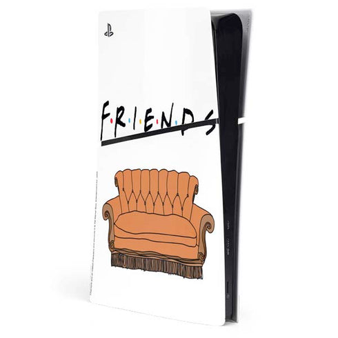 Warner Bros FRIENDS Couch PS5 Slim Digital Edition Console Skin