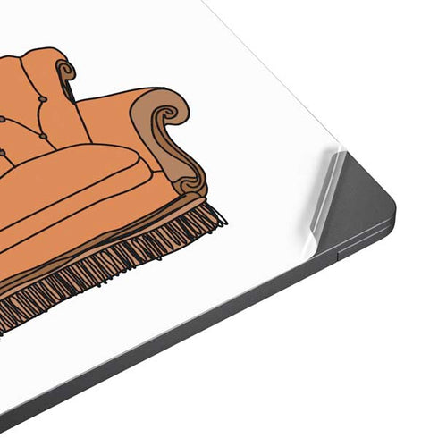 Warner Bros FRIENDS Couch Surface Laptop 7 13.8in Skin