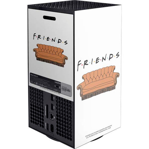 Warner Bros FRIENDS Couch XBox Series X Digital Edition Console Skin