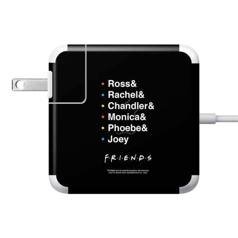 Warner Bros FRIENDS Crew 85W Power Adapter (15 and 17 inch MacBook Pro Charger) Skin