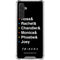 Warner Bros FRIENDS Crew Galaxy A17 Clear Case