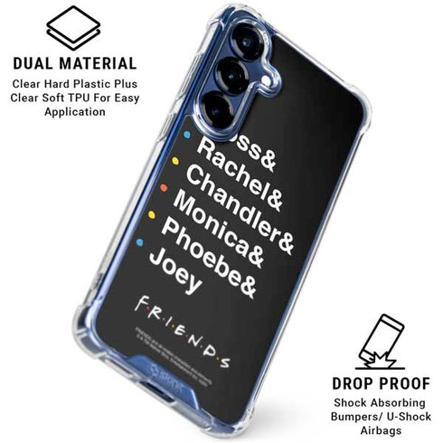 Warner Bros FRIENDS Crew Galaxy S25 Clear Case