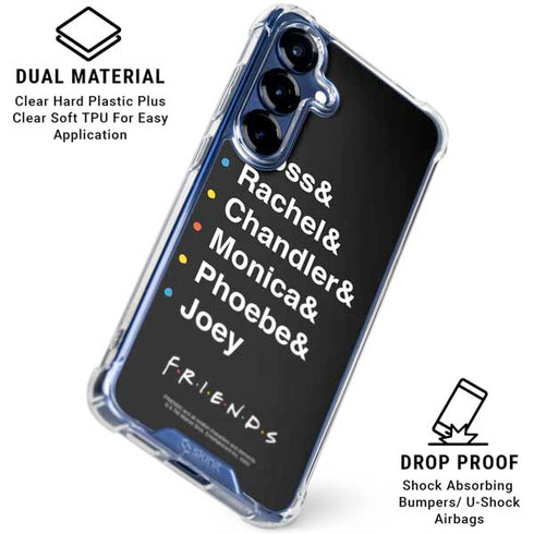 Warner Bros FRIENDS Crew Galaxy S25 Plus Clear Case