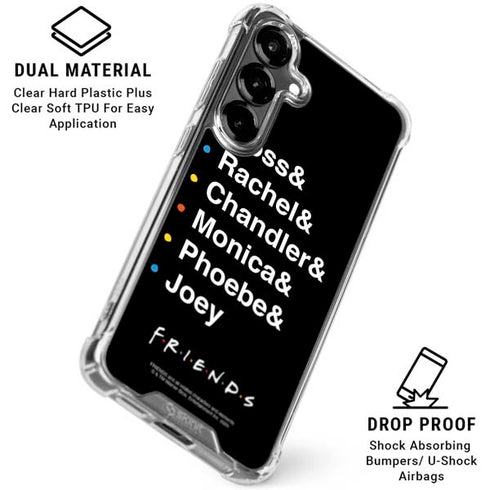 Warner Bros FRIENDS Crew Galaxy S26 Plus Clear Case