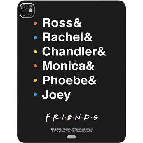 Warner Bros FRIENDS Crew iPad Pro 13in M4 (2024) Skin