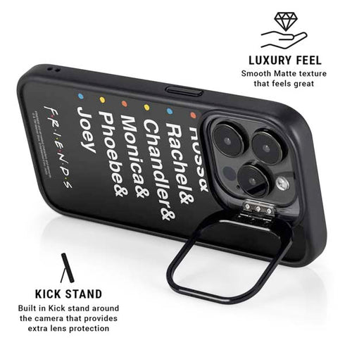 Warner Bros FRIENDS Crew iPhone 14 Pro Max Kickstand Case