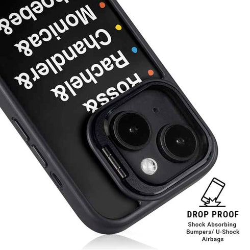 Warner Bros FRIENDS Crew iPhone 15 Kickstand Case