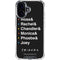 Warner Bros FRIENDS Crew iPhone 16 Clear Case