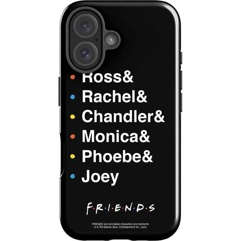 Warner Bros FRIENDS Crew iPhone 16 Impact Case