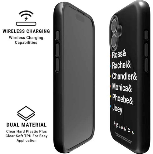 Warner Bros FRIENDS Crew iPhone 16 Magsafe Impact Case