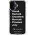 Warner Bros FRIENDS Crew iPhone 16 Plus Clear Case