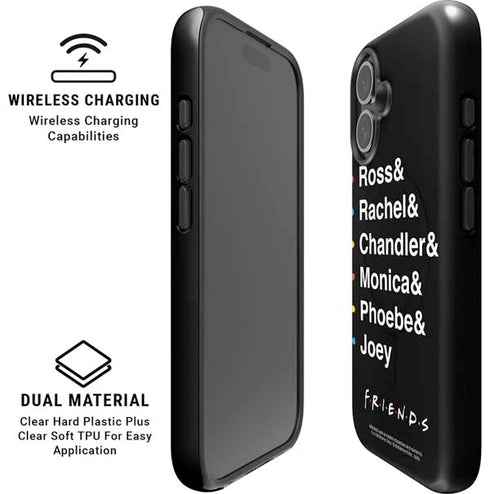 Warner Bros FRIENDS Crew iPhone 16 Plus Magsafe Impact Case