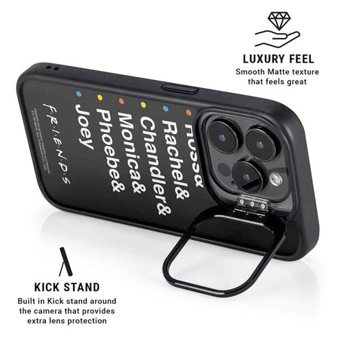 Warner Bros FRIENDS Crew iPhone 16 Pro Max Kickstand Case