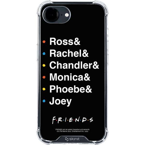 Warner Bros FRIENDS Crew iPhone 16e Clear Case