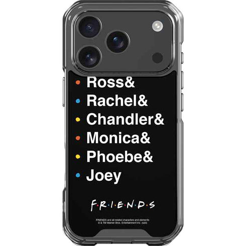 Warner Bros FRIENDS Crew iPhone 18 Pro Clear Case