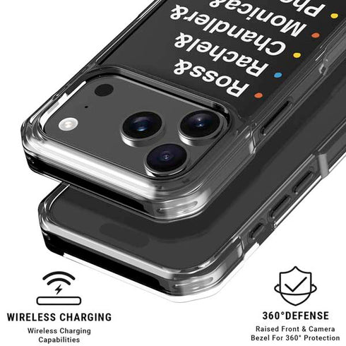 Warner Bros FRIENDS Crew iPhone 18 Pro Clear Case