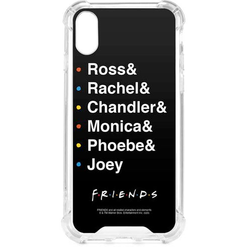 Warner Bros FRIENDS Crew iPhone XS Clear Case