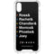 Warner Bros FRIENDS Crew iPhone XS Clear Case