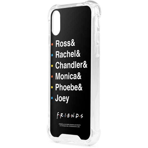 Warner Bros FRIENDS Crew iPhone XS Clear Case