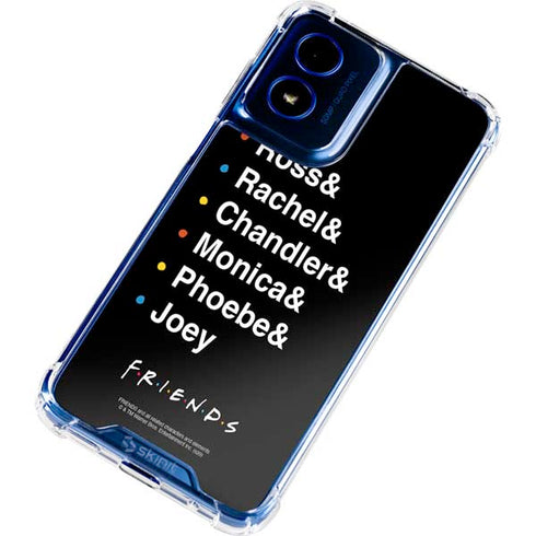 Warner Bros FRIENDS Crew Moto G 5G (2024) Clear Case