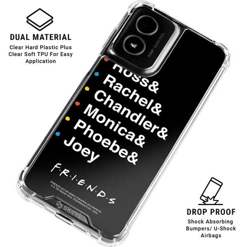 Warner Bros FRIENDS Crew Moto G Power 5G (2024) Clear Case