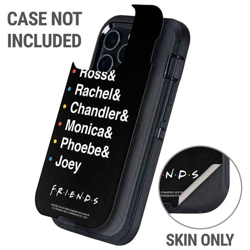 Warner Bros FRIENDS Crew Otterbox Defender iPhone Skin