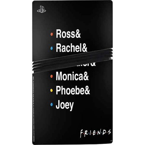 Warner Bros FRIENDS Crew PS5 Pro Console Skin